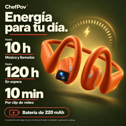 ChefPov – Cámara POV manos libres para grabar recetas